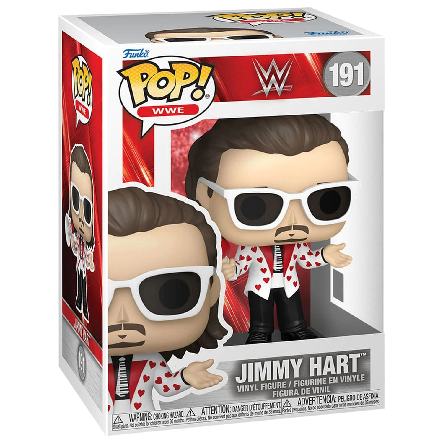 WWE Funko POP! Vinyl Figur Jimmy Hart 9 cm Produktfoto