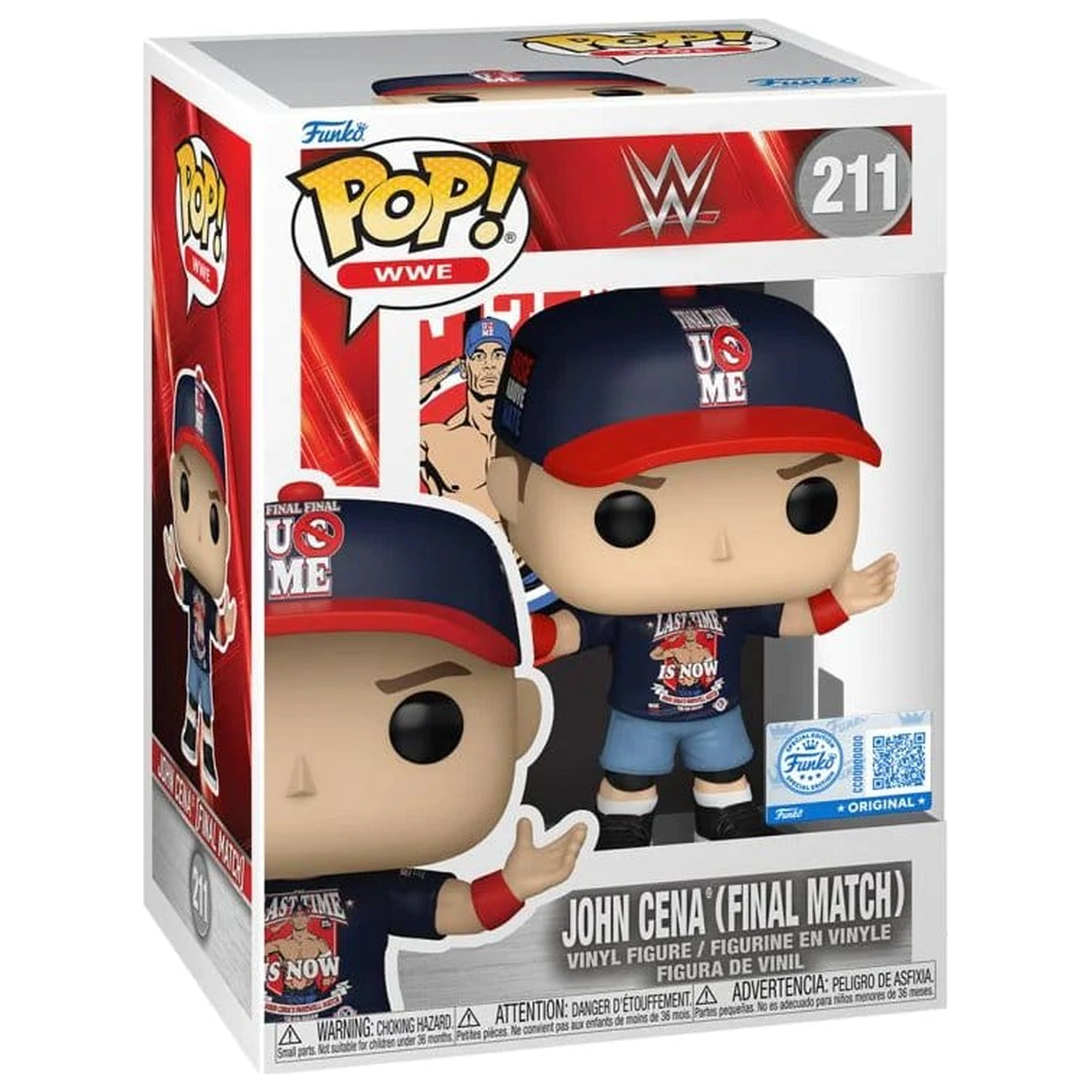 WWE Funko POP! Vinyl Figur John Cena (Final Match) 9 cm Produktfoto