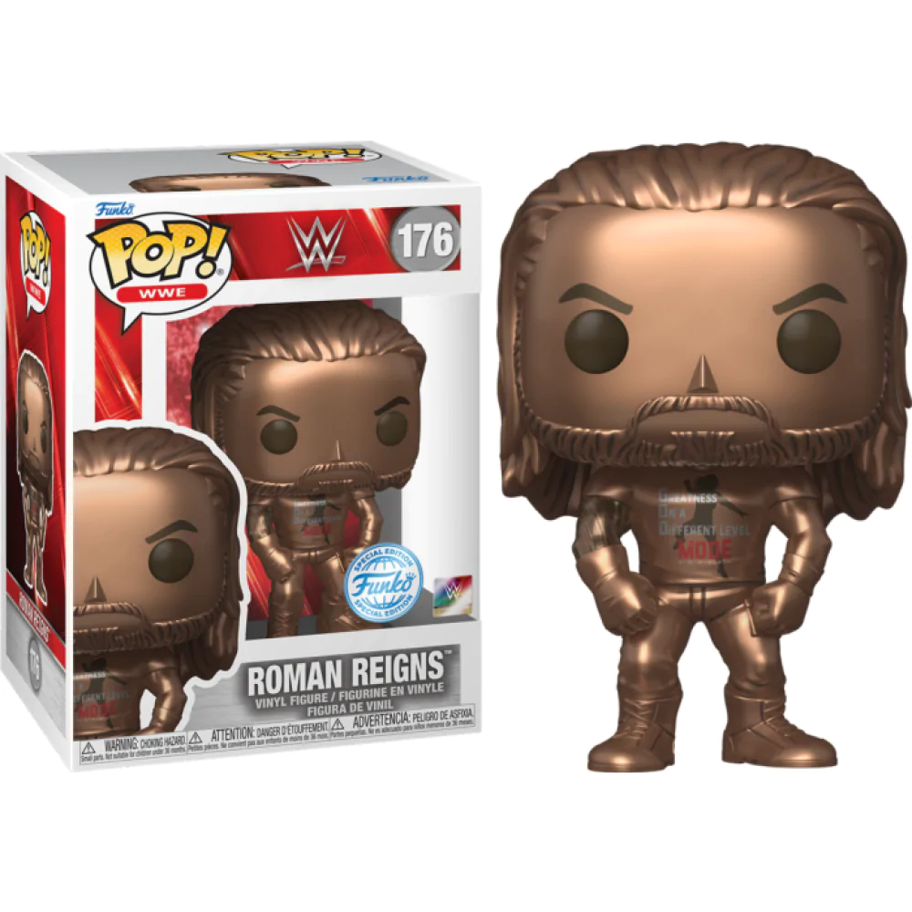 WWE Funko POP! Vinyl Figur Roman Reigns (intro)(BZ) Exclusive Edition 9 cm Produktfoto