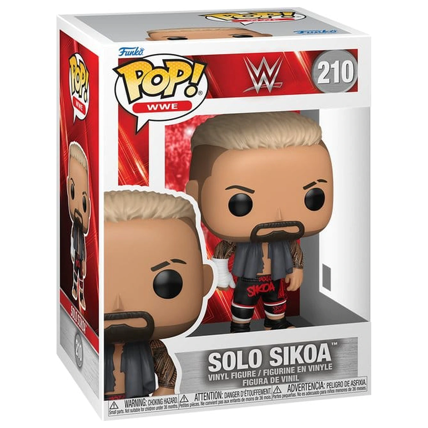 WWE Funko POP! Vinyl Figur Solo Sikoa 9 cm Produktfoto