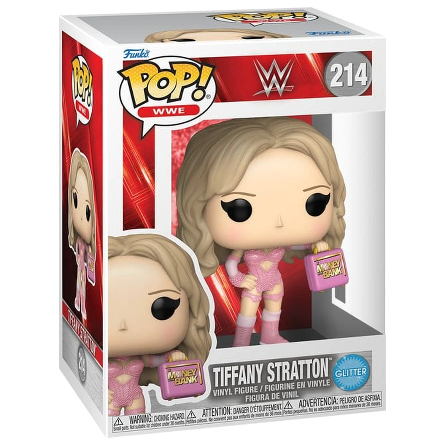 WWE Funko POP! Vinyl Figur Tiffany Stratton MITB GLT 9 cm Produktfoto