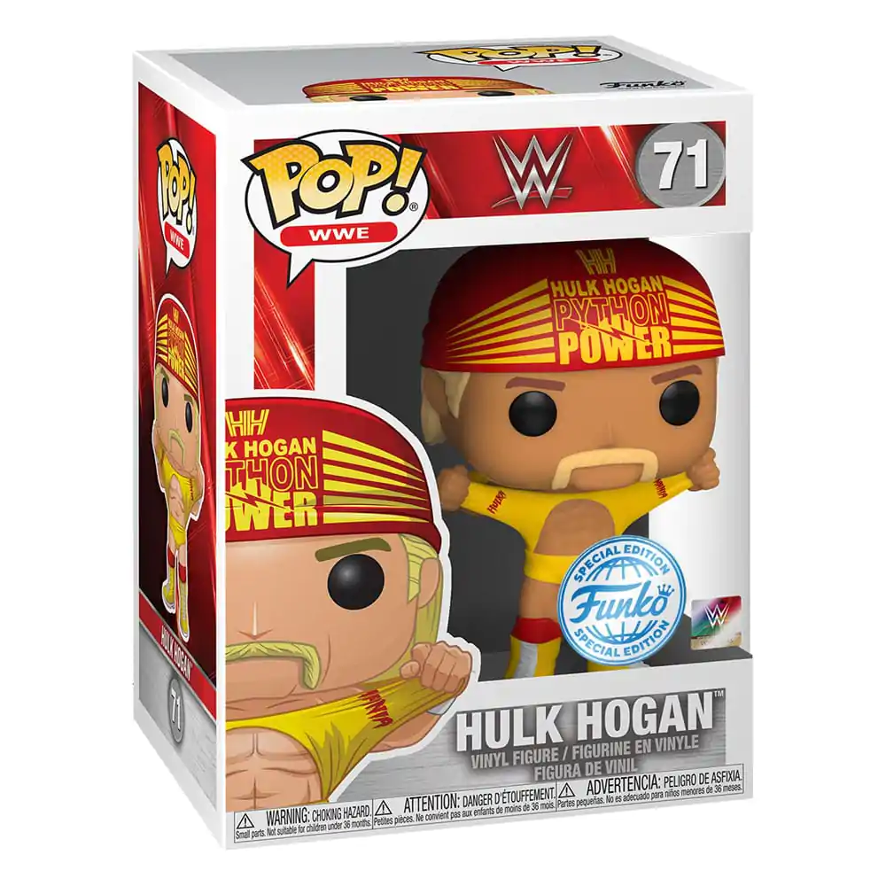 WWE POP! Vinyl Figur Wrestlemania 3 - Hulk Hogan Exclusive 9 cm termékfotó