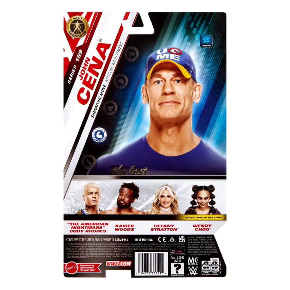 WWE Main Event Serie Action-Figur John Cena 15 cm Produktfoto