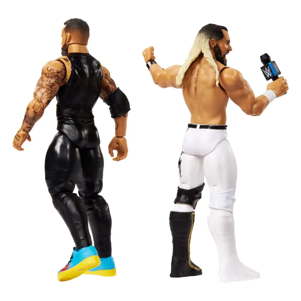 WWE Main Event Showdown Actionfiguren CM Punk vs Seth "Freakin" Rollins 2er-Pack 15 cm Produktfoto