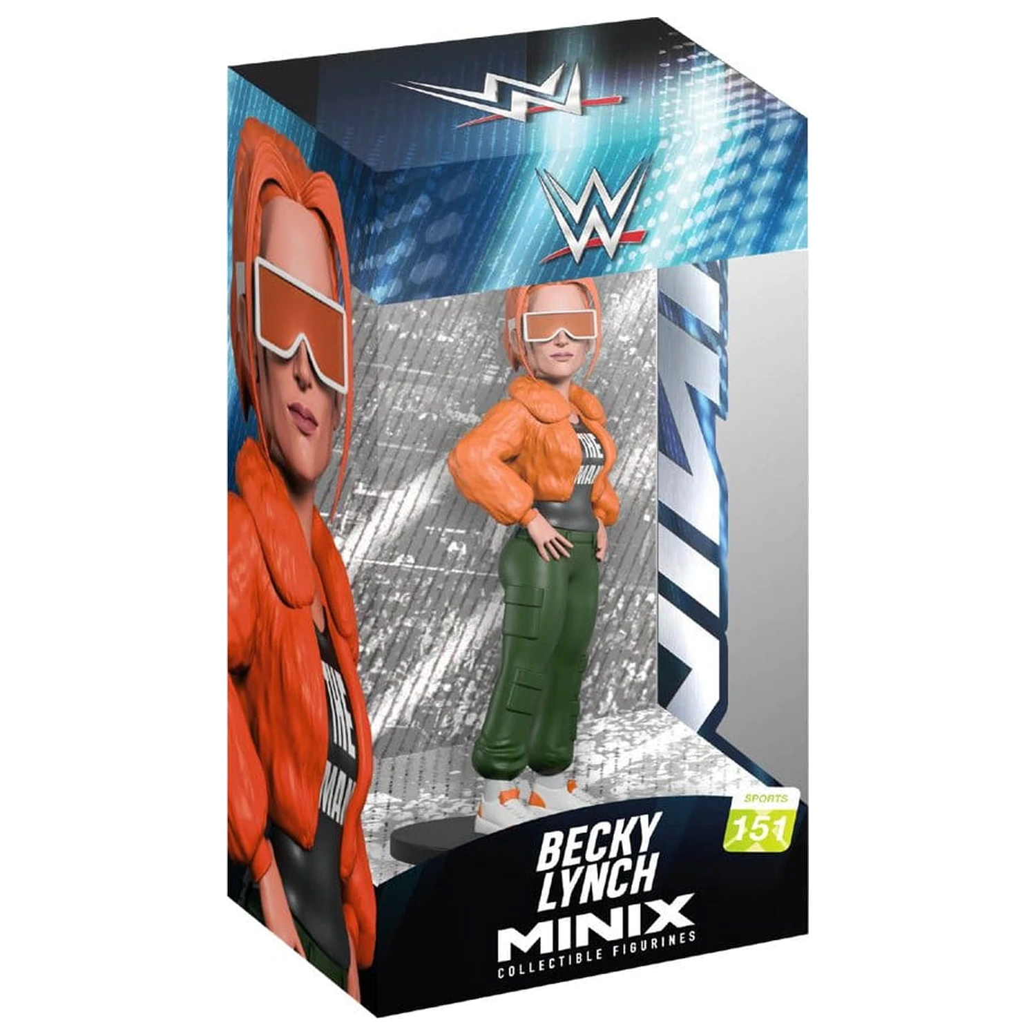 WWE Minix Figur Becky Lynch 12 cm Produktfoto