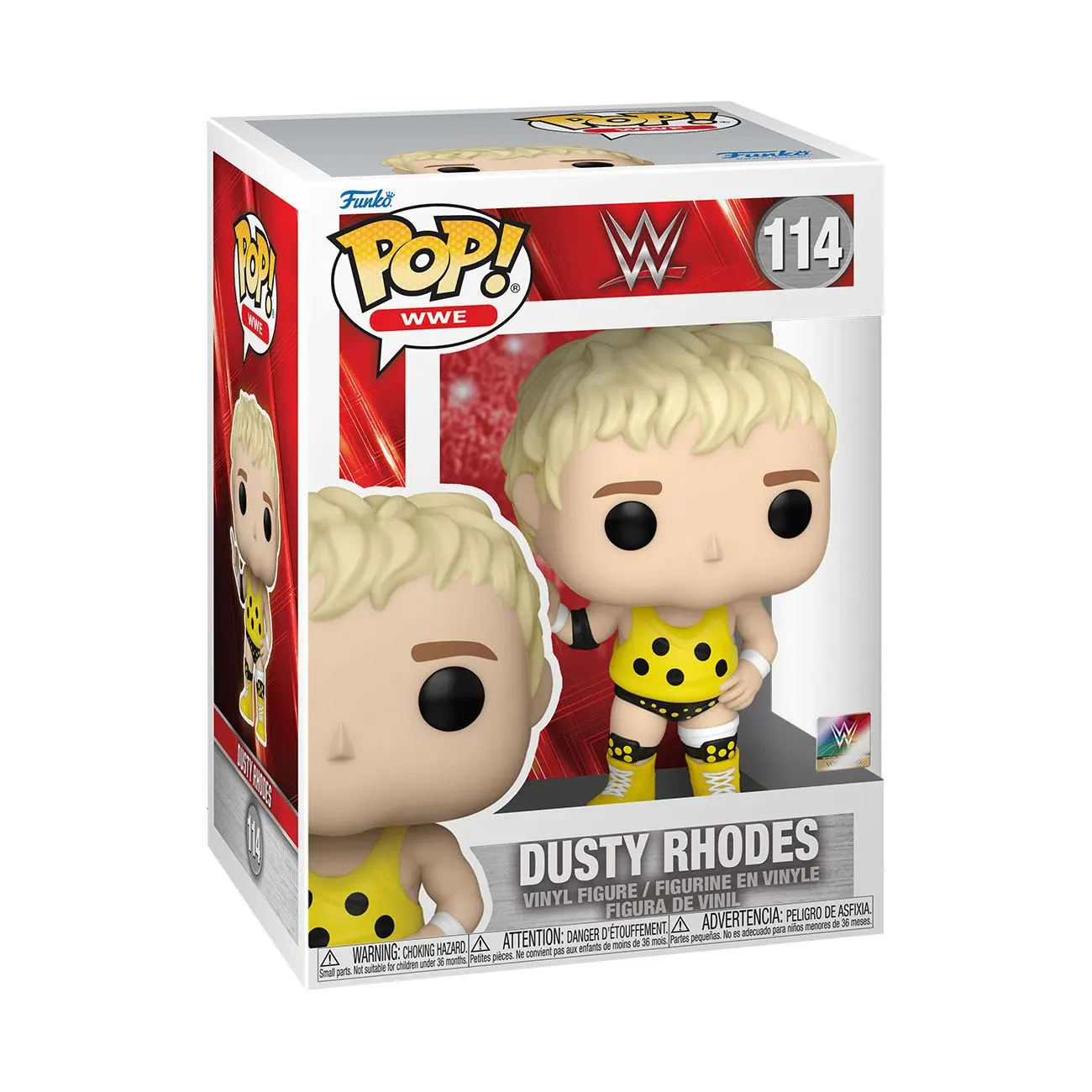 WWE POP! Vinyl Figur Dusty Rhodes 9 cm Produktfoto