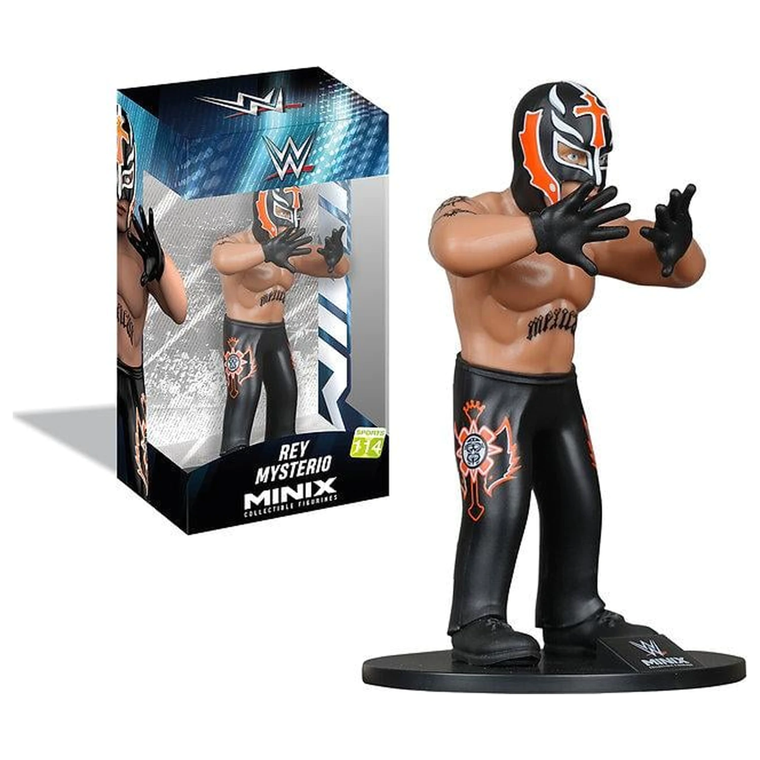 WWE Rey Mysterio Figur Minix 12cm Produktfoto