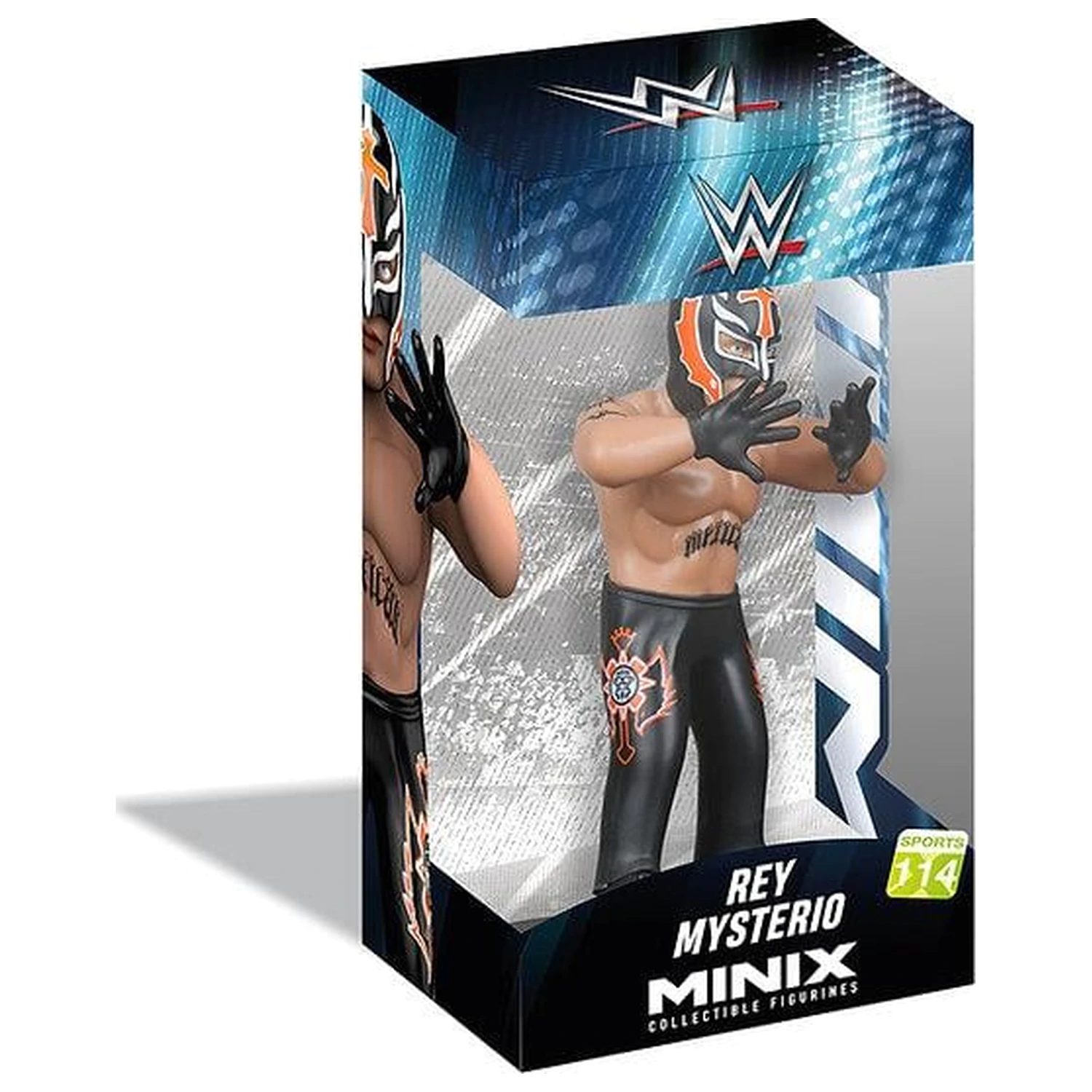 WWE Rey Mysterio Figur Minix 12cm Produktfoto