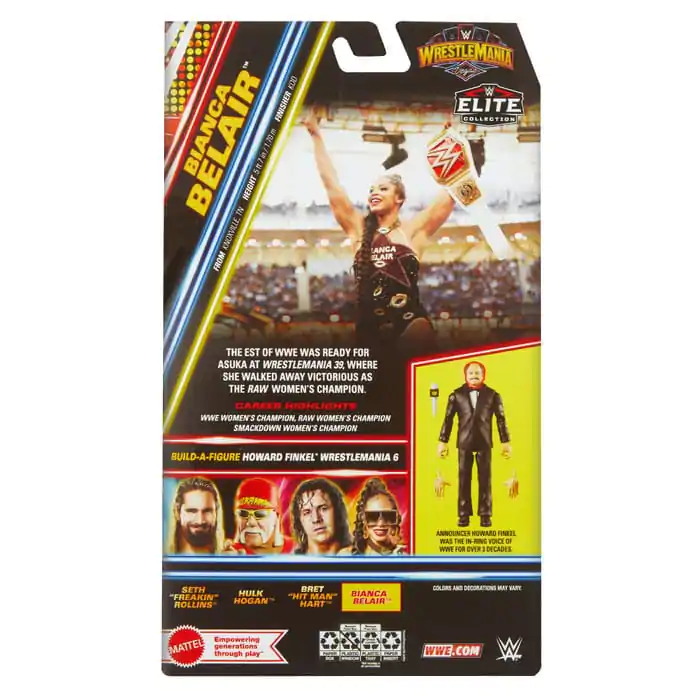 WWE WrestleMania Elite Collection Actionfigur Bianca Belair 15 cm Produktfoto