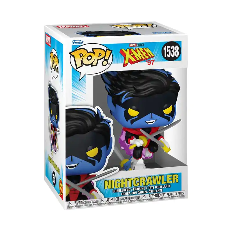 X-Men '97 Funko POP! Marvel Vinyl Figur Nightcrawler 9 cm Produktfoto