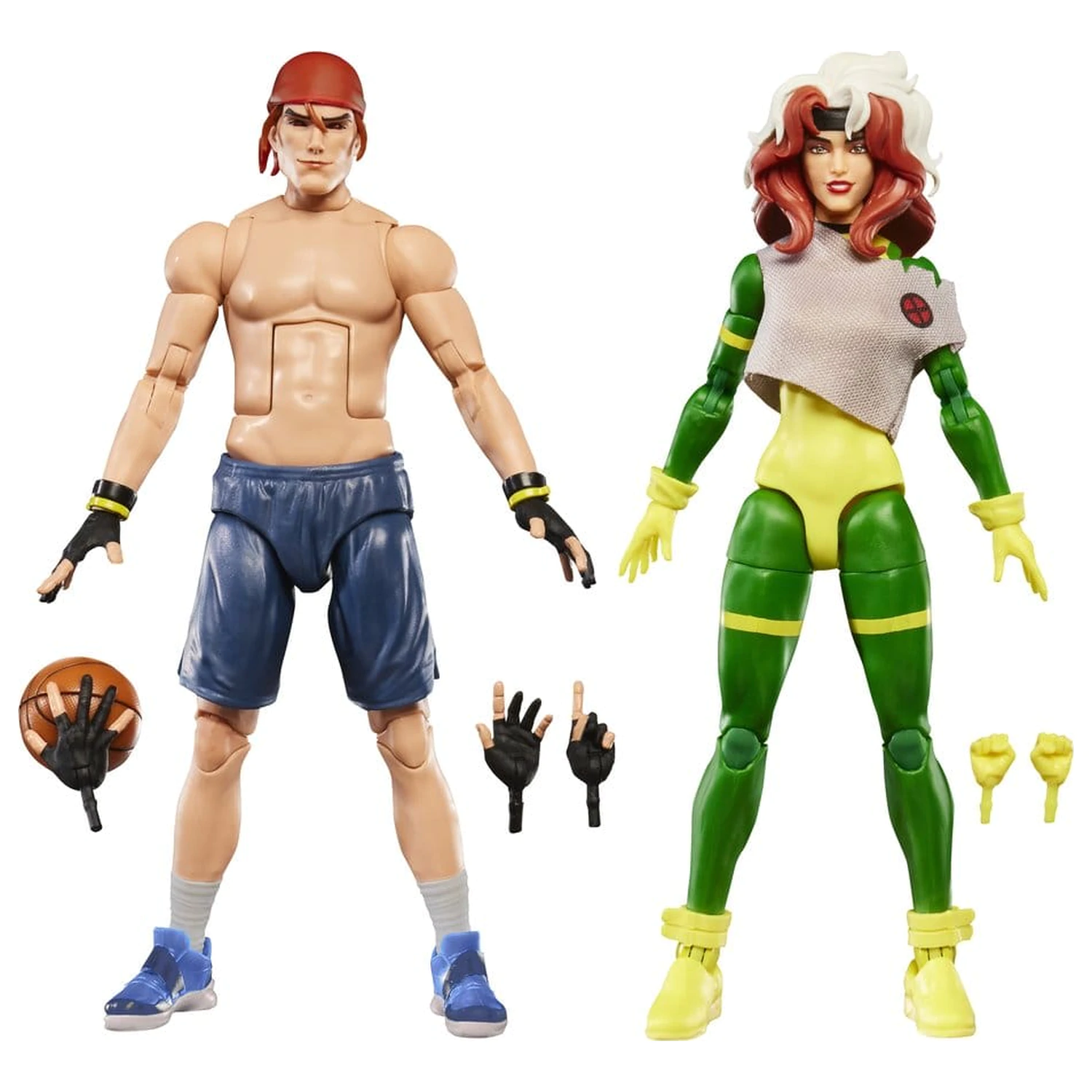 X-Men '97 Marvel Legends Actionfiguren 2er-Pack Gambit & Marvel's Rogue 15 cm Produktfoto