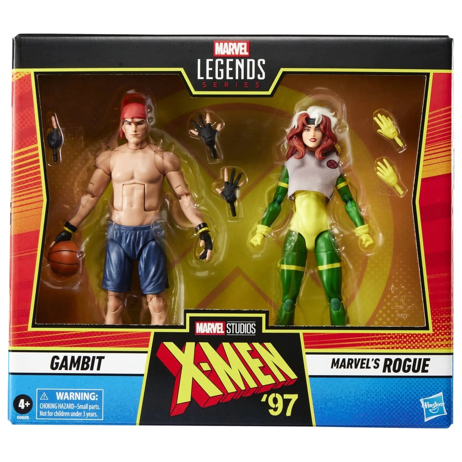 X-Men '97 Marvel Legends Actionfiguren 2er-Pack Gambit & Marvel's Rogue 15 cm Produktfoto