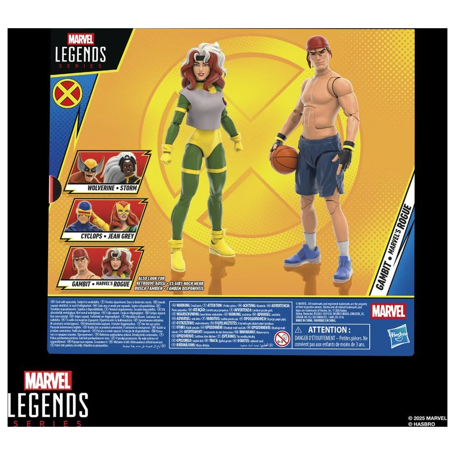 X-Men '97 Marvel Legends Actionfiguren 2er-Pack Gambit & Marvel's Rogue 15 cm Produktfoto