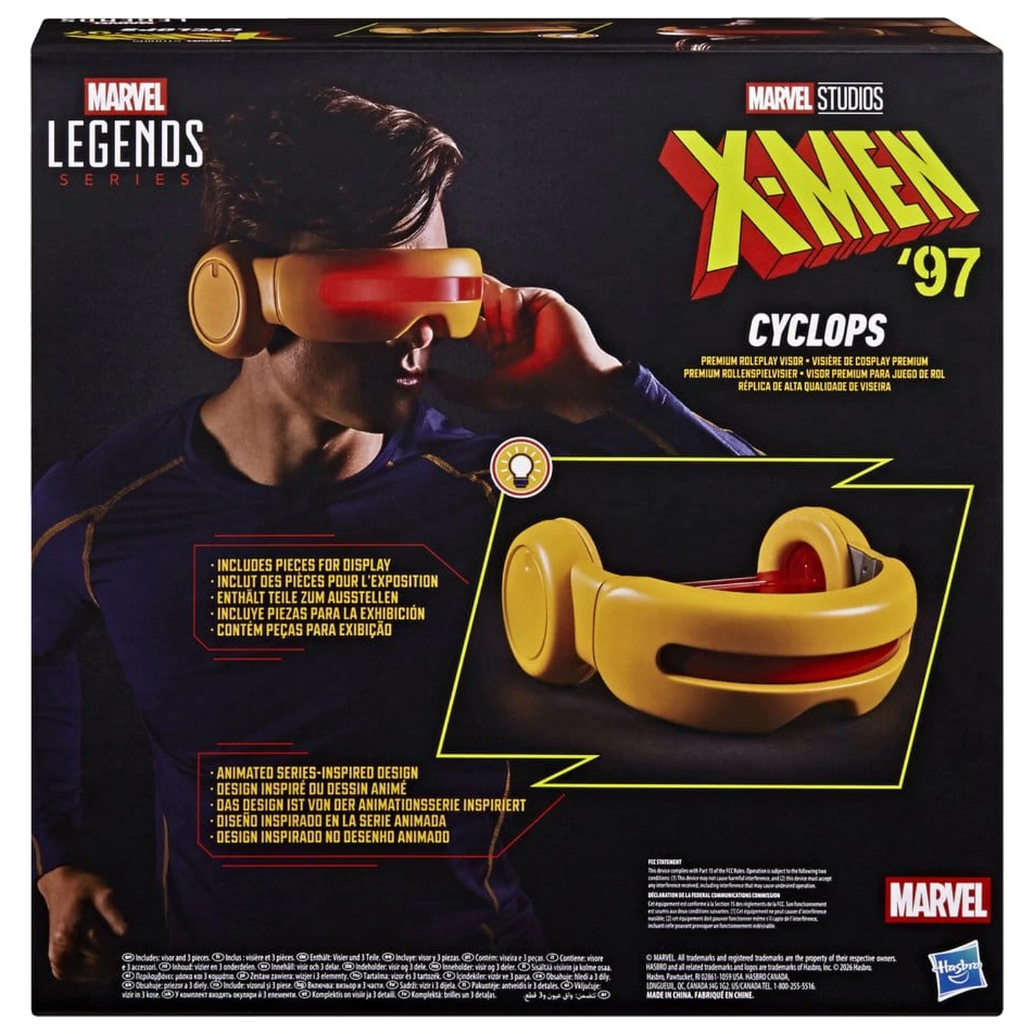 X-Men '97 Marvel Legends Rollenspiel-Replik Cyclops Visier Produktfoto