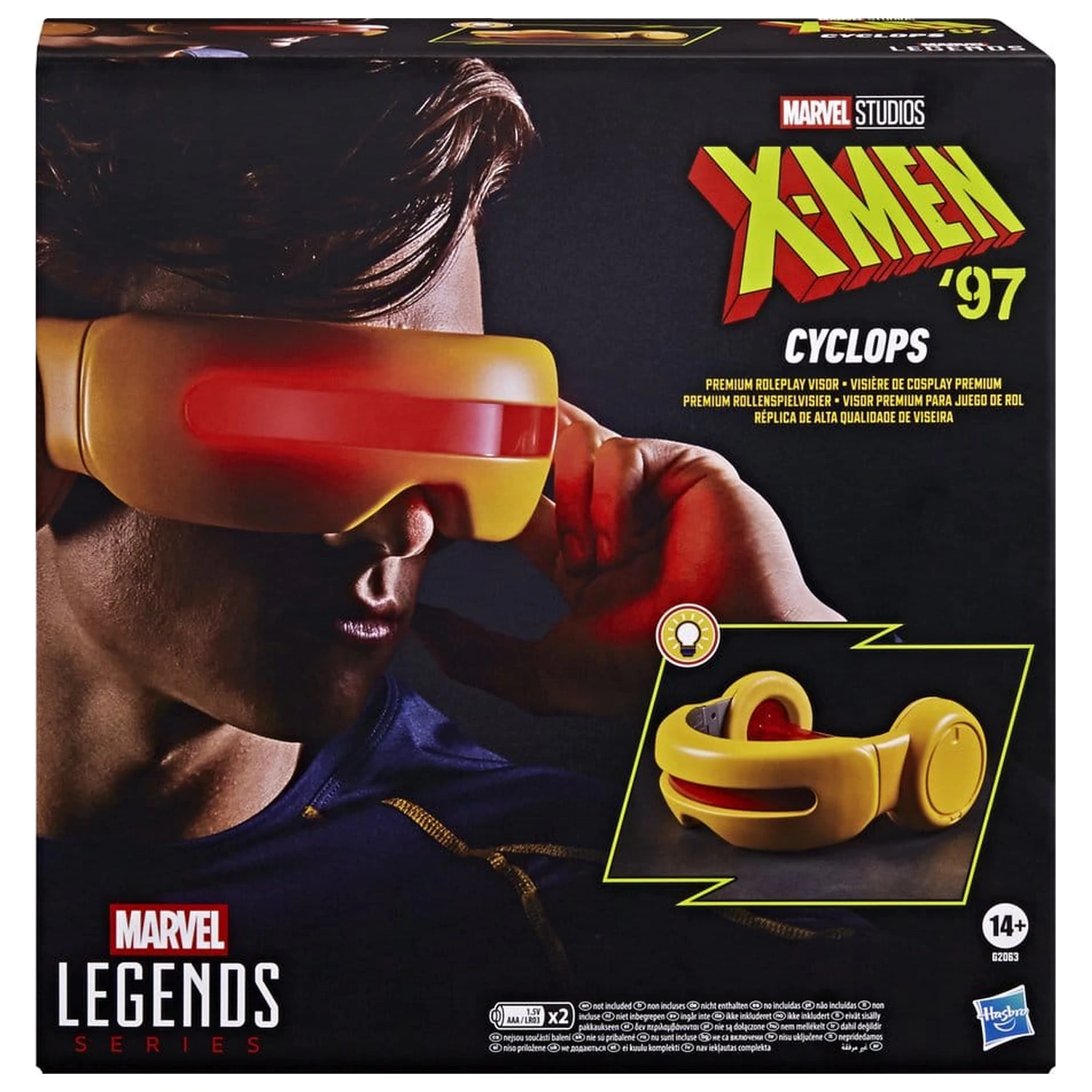 X-Men '97 Marvel Legends Rollenspiel-Replik Cyclops Visier Produktfoto