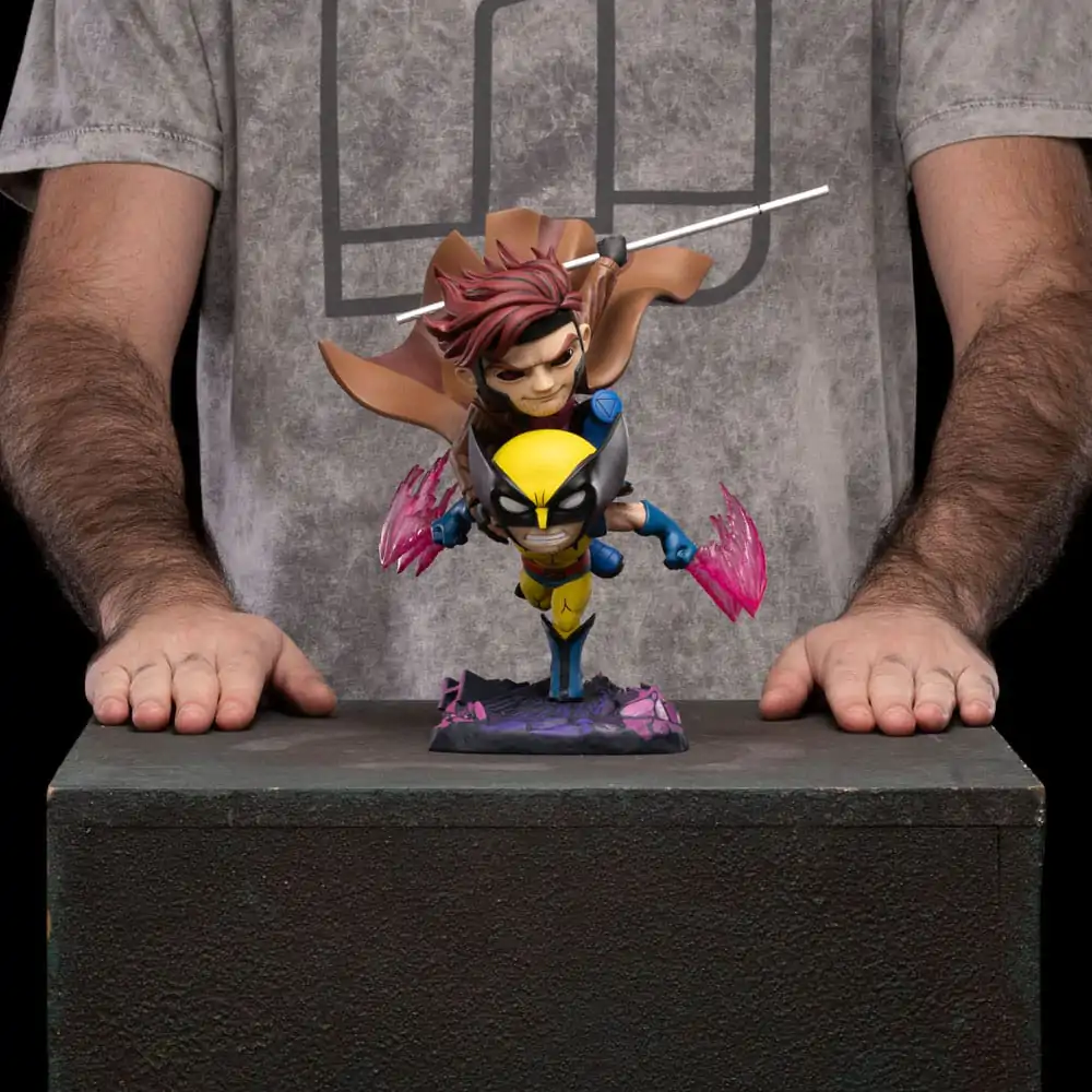 X-Men 97 Mini Co. PVC Figur Gambit and Wolverine 23 cm Produktfoto