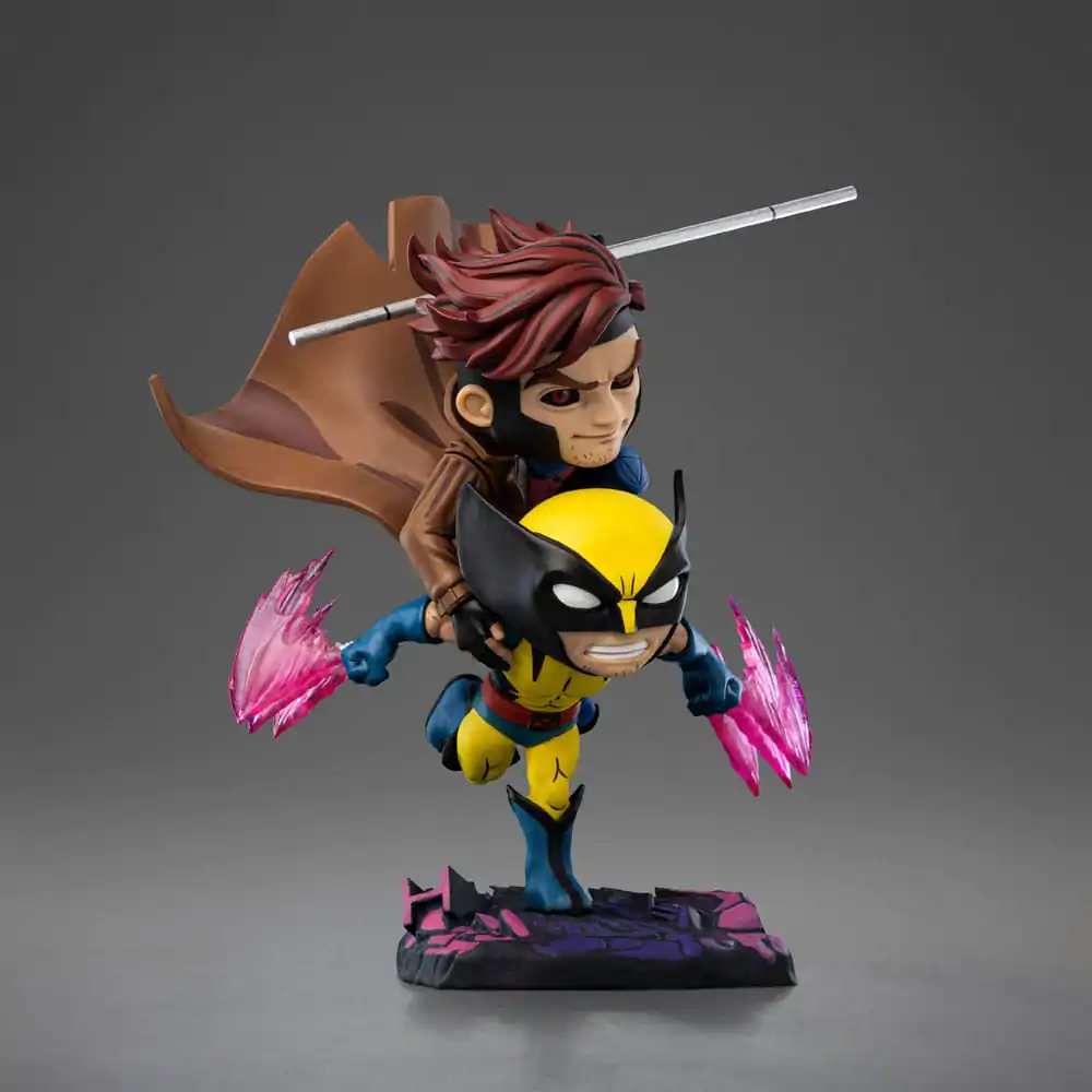 X-Men 97 Mini Co. PVC Figur Gambit and Wolverine 23 cm Produktfoto