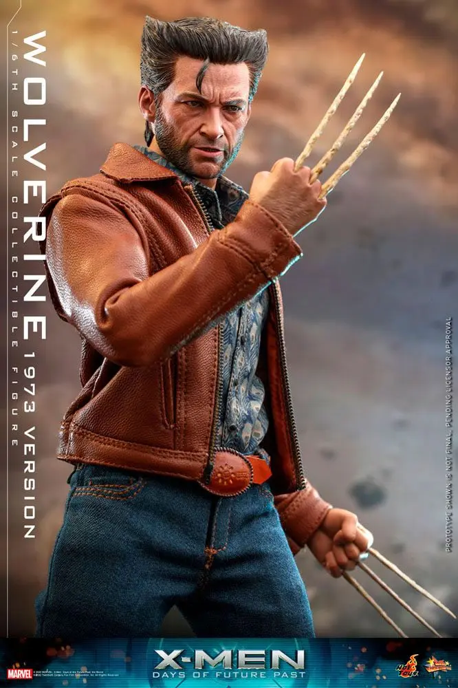 X-Men Days of Future Past Movie Masterpiece Action Figur 1/6 Wolverine (1973 Version) 30 cm termékfotó