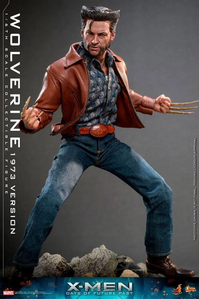 X-Men Days of Future Past Movie Masterpiece Action Figur 1/6 Wolverine (1973 Version) 30 cm termékfotó