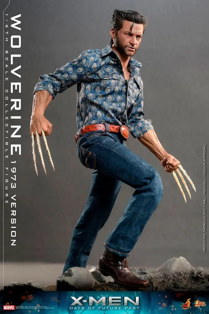 X-Men Days of Future Past Movie Masterpiece Action Figur 1/6 Wolverine (1973 Version) 30 cm termékfotó