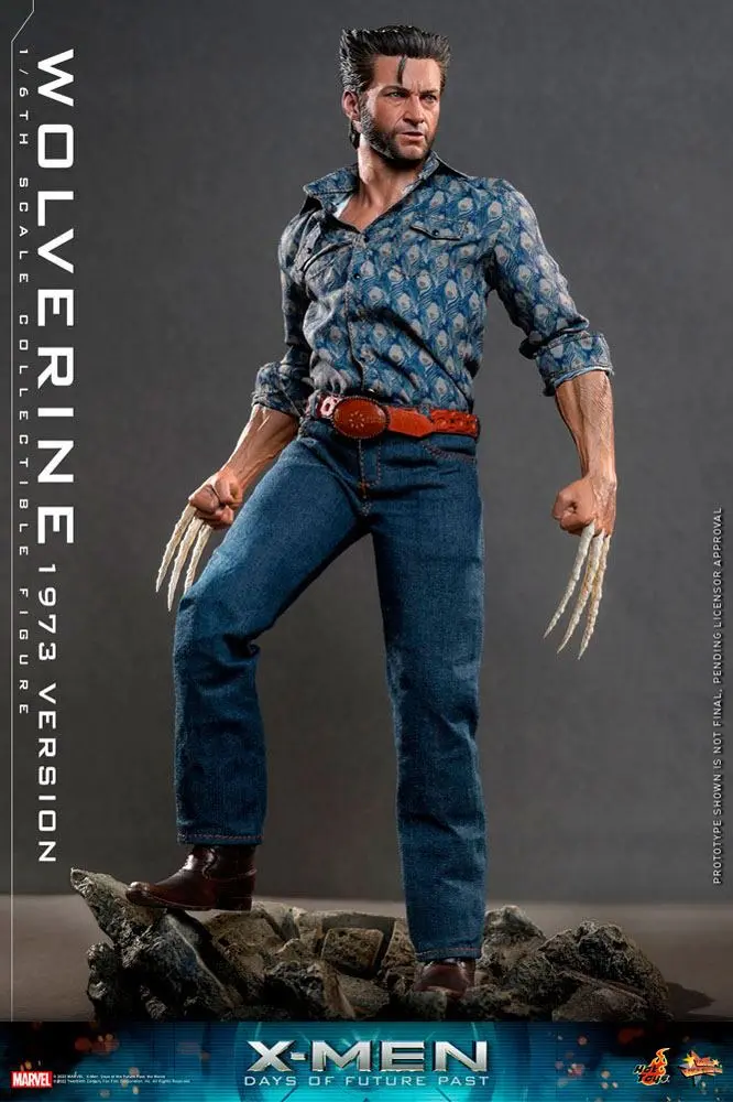 X-Men Days of Future Past Movie Masterpiece Action Figur 1/6 Wolverine (1973 Version) 30 cm termékfotó