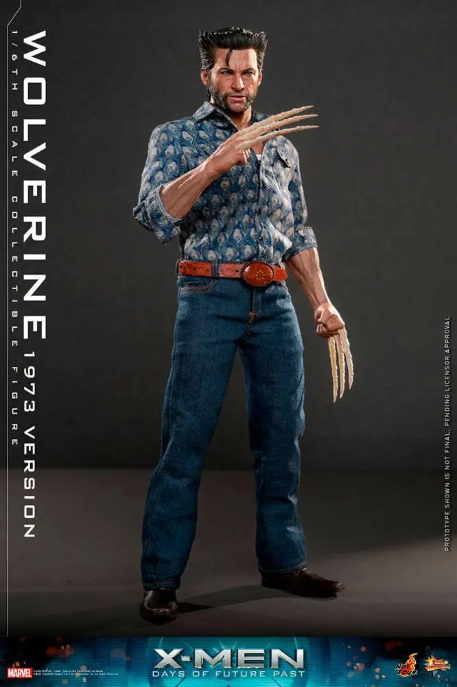 X-Men Days of Future Past Movie Masterpiece Action Figur 1/6 Wolverine (1973 Version) 30 cm termékfotó