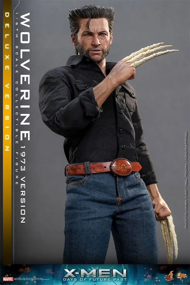 X-Men Days of Future Past Movie Masterpiece Action Figur 1/6 Wolverine (1973 Version) Deluxe Version 30 cm termékfotó