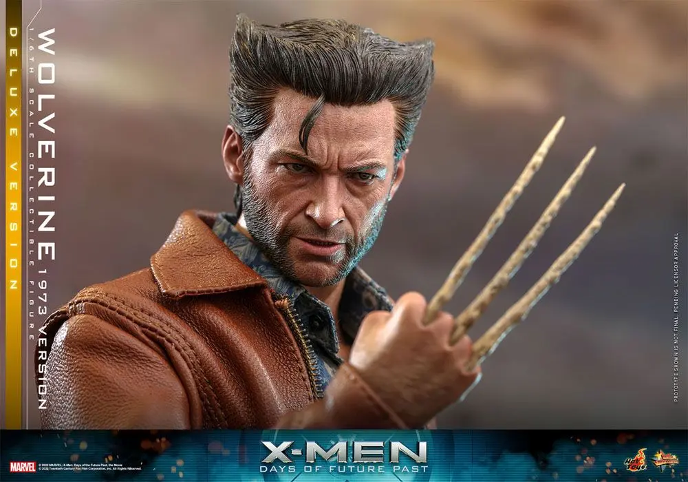 X-Men Days of Future Past Movie Masterpiece Action Figur 1/6 Wolverine (1973 Version) Deluxe Version 30 cm termékfotó