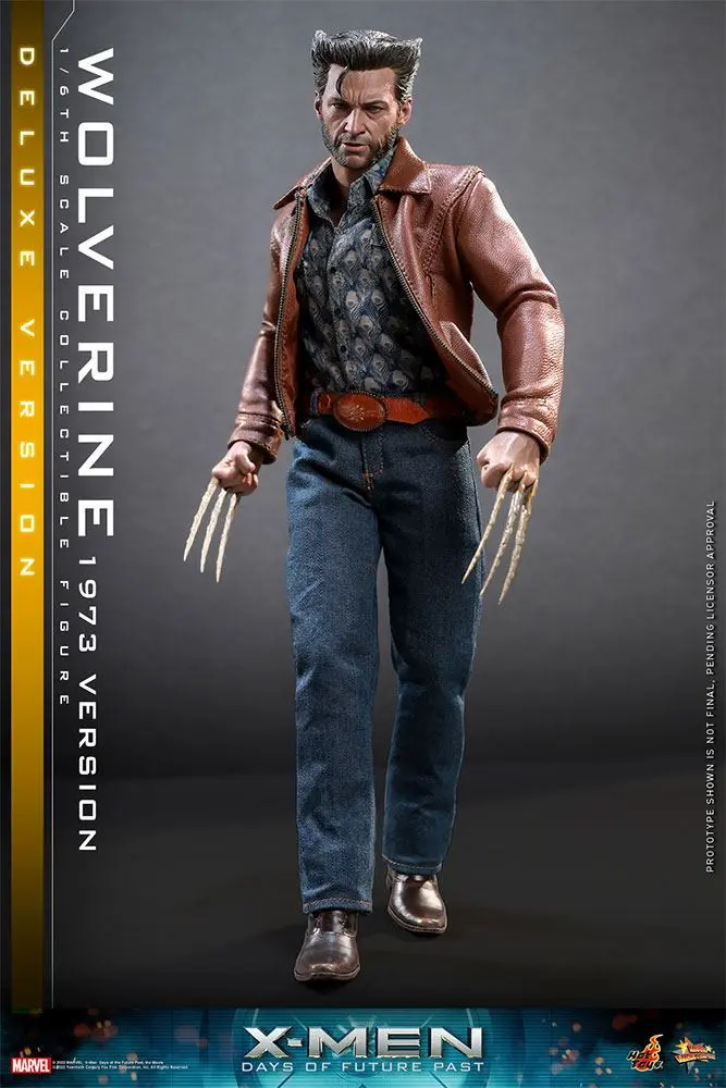 X-Men Days of Future Past Movie Masterpiece Action Figur 1/6 Wolverine (1973 Version) Deluxe Version 30 cm termékfotó
