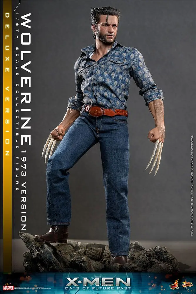 X-Men Days of Future Past Movie Masterpiece Action Figur 1/6 Wolverine (1973 Version) Deluxe Version 30 cm termékfotó