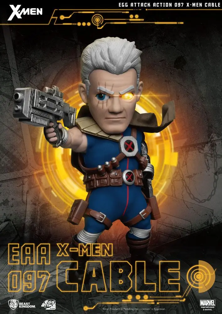X-Men Egg Attack Actionfigur Cable 17 cm Produktfoto