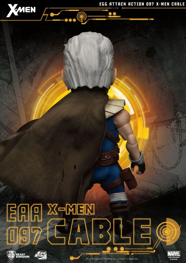 X-Men Egg Attack Actionfigur Cable 17 cm Produktfoto