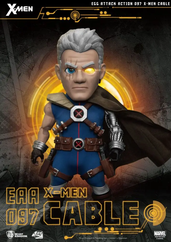 X-Men Egg Attack Actionfigur Cable 17 cm Produktfoto