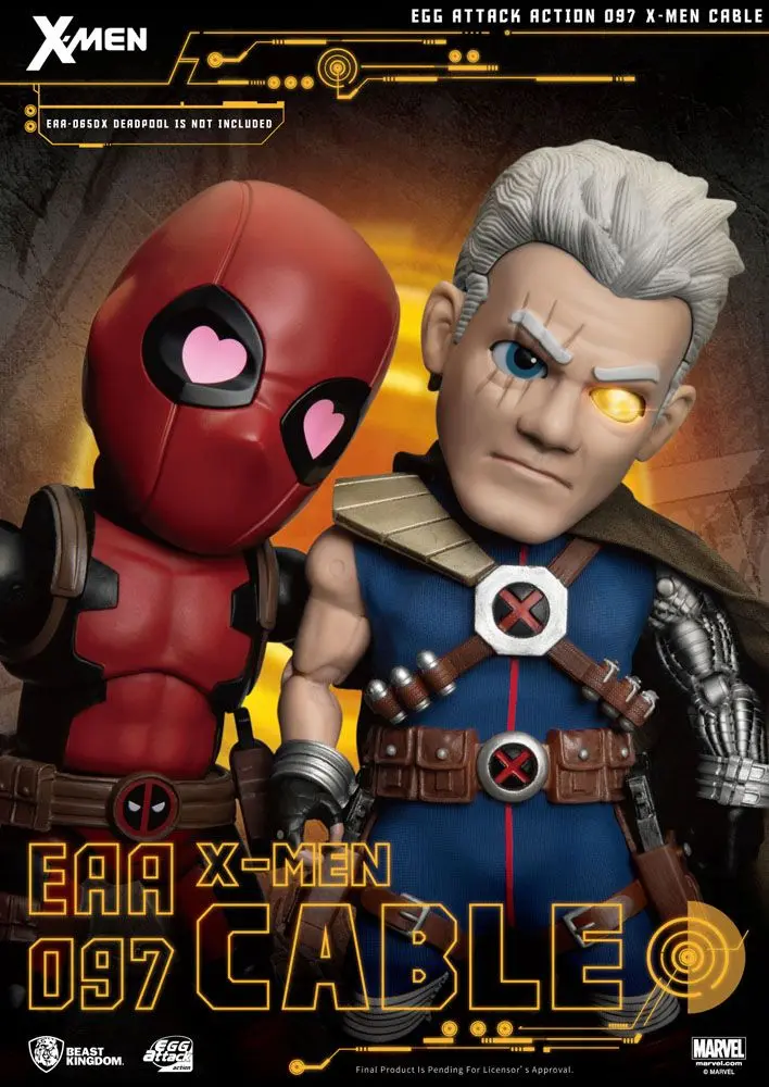 X-Men Egg Attack Actionfigur Cable 17 cm Produktfoto
