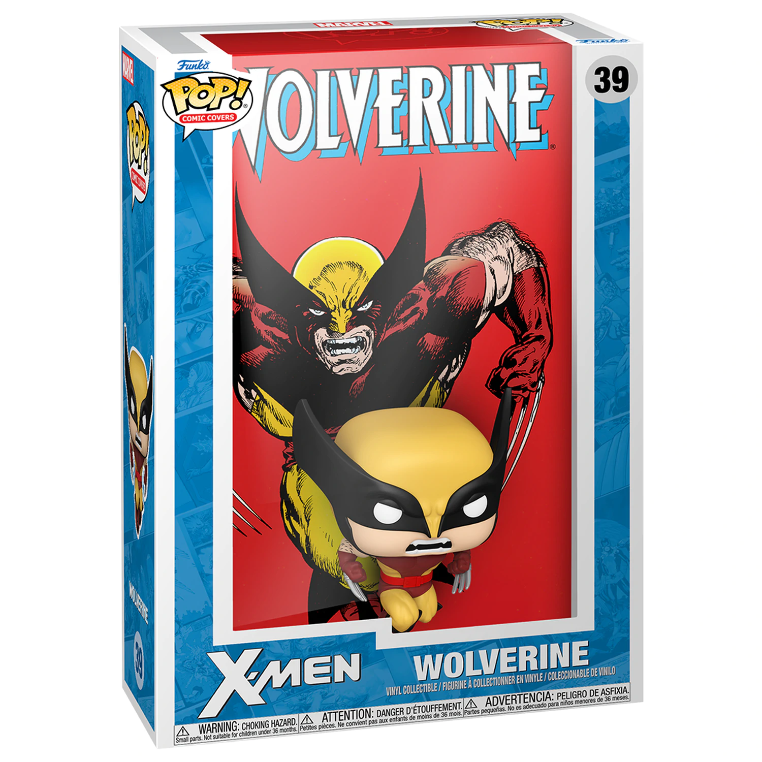 X-Men Funko POP! Comic Covers Vinyl Figur Wolverine #17 (1989) Produktfoto