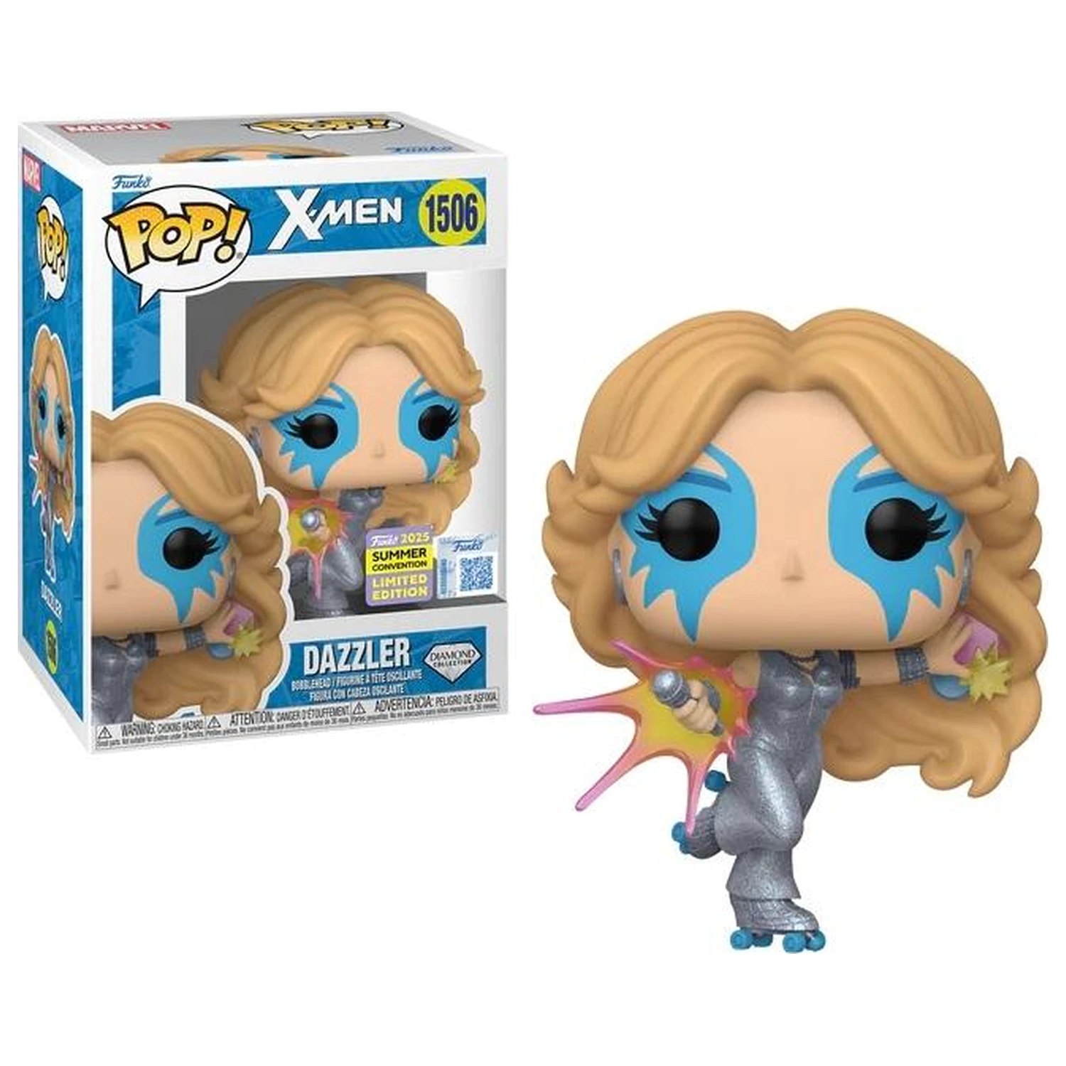 X-Men Funko POP! Vinyl Figur Dazzler (Diamond) Exclusive Version 9 cm Produktfoto