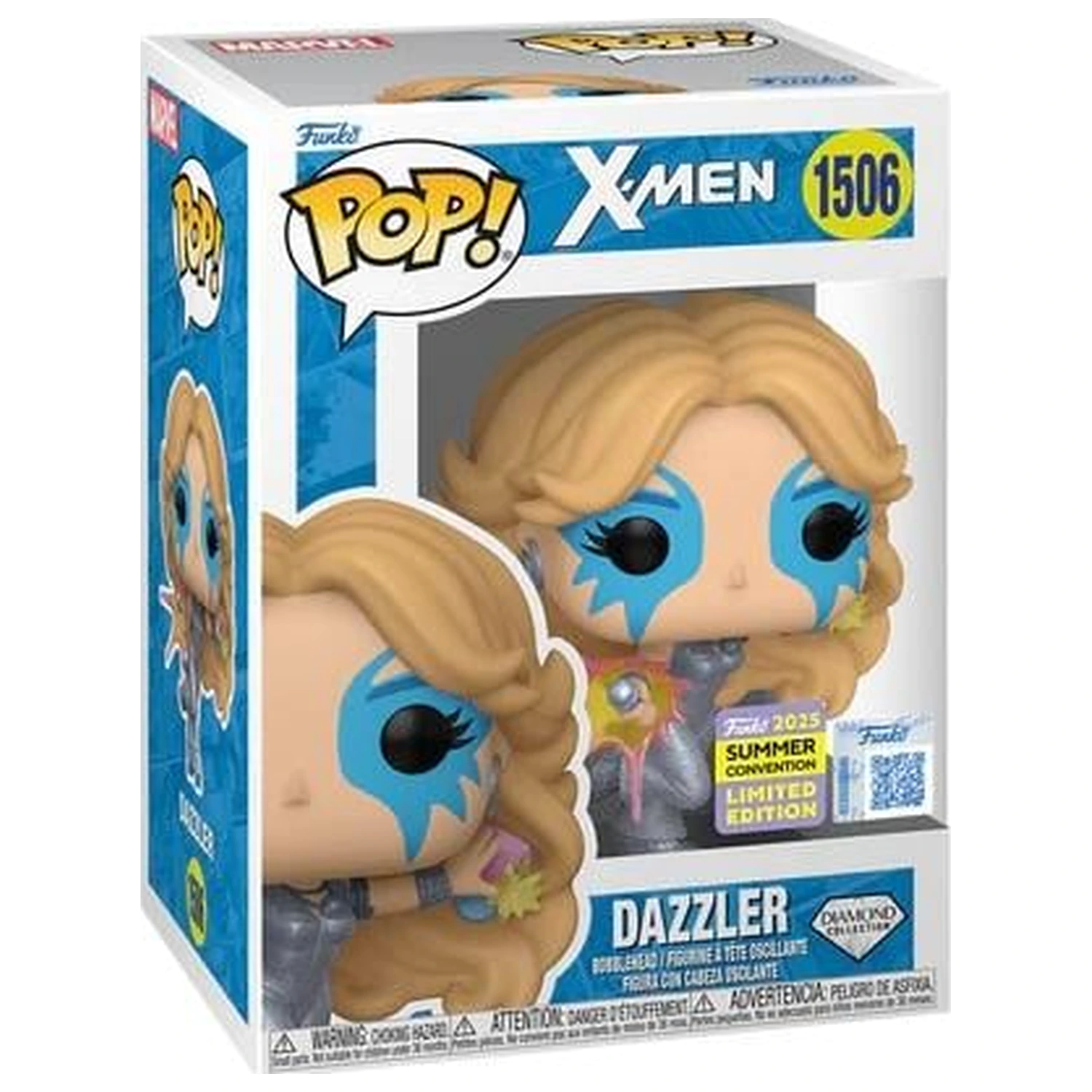 X-Men Funko POP! Vinyl Figur Dazzler (Diamond) Exclusive Version 9 cm Produktfoto