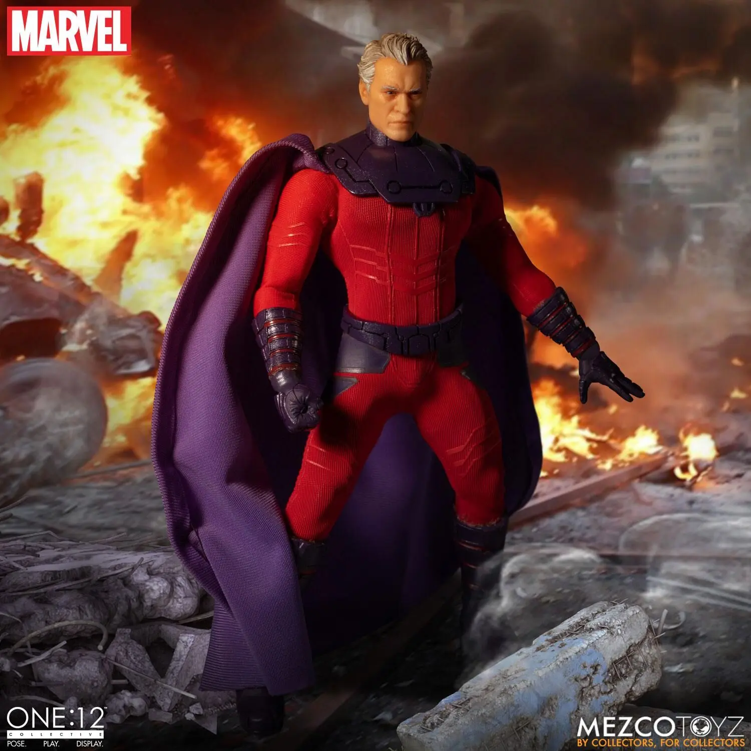 Marvel Actionfigur 1/12 Magneto 17 cm Produktfoto