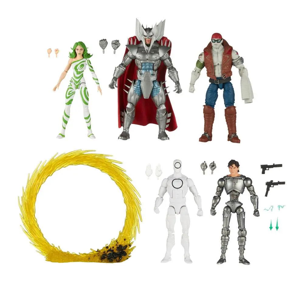 X-Men 60th Anniversary Marvel Legends Actionfiguren 5er-Pack X-Men Villains 15 cm Produktfoto