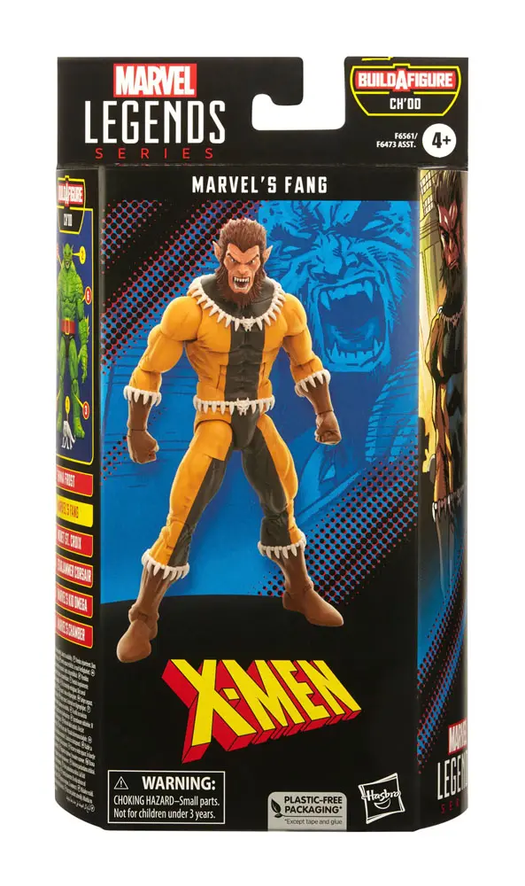 X-Men Marvel Legends Actionfigur Ch'od BAF: Marvel's Fang 15 cm Produktfoto