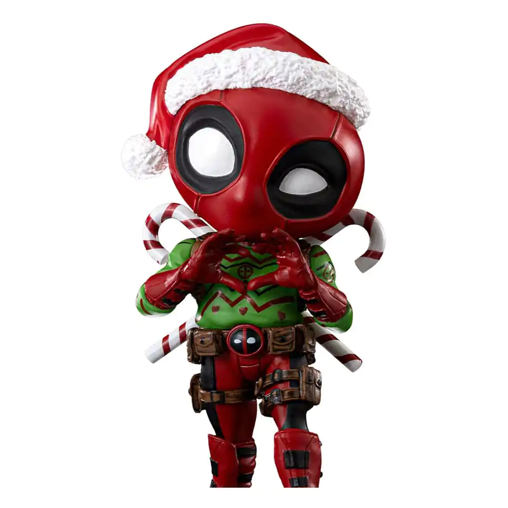 X-Men Mini Co. PVC Figur Deadpool Christmas Version 15 cm termékfotó