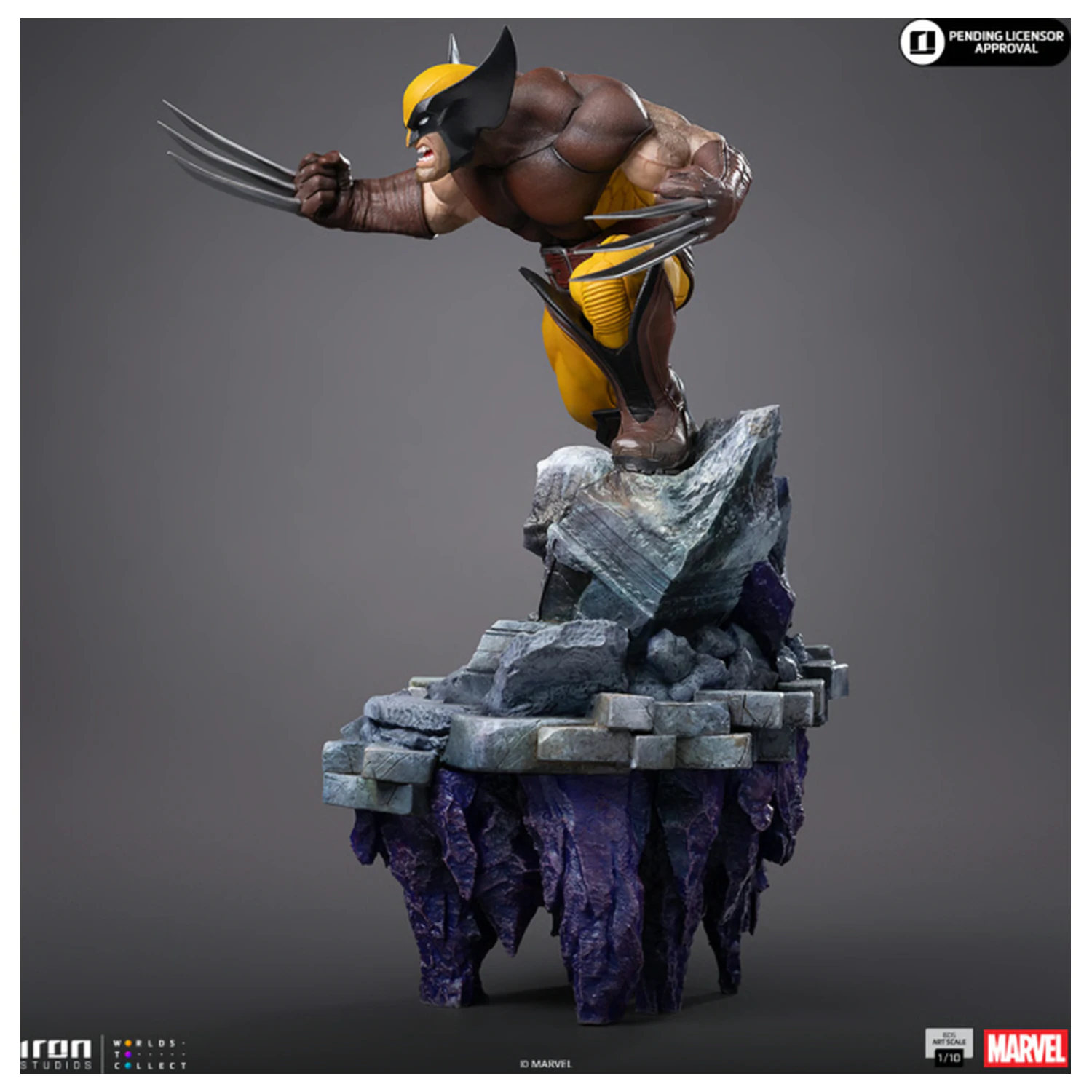 X-Men Wolverine Infinity Gauntlet Diorama Kunstmaßstab 1/10 25 Zentimeter Produktfoto