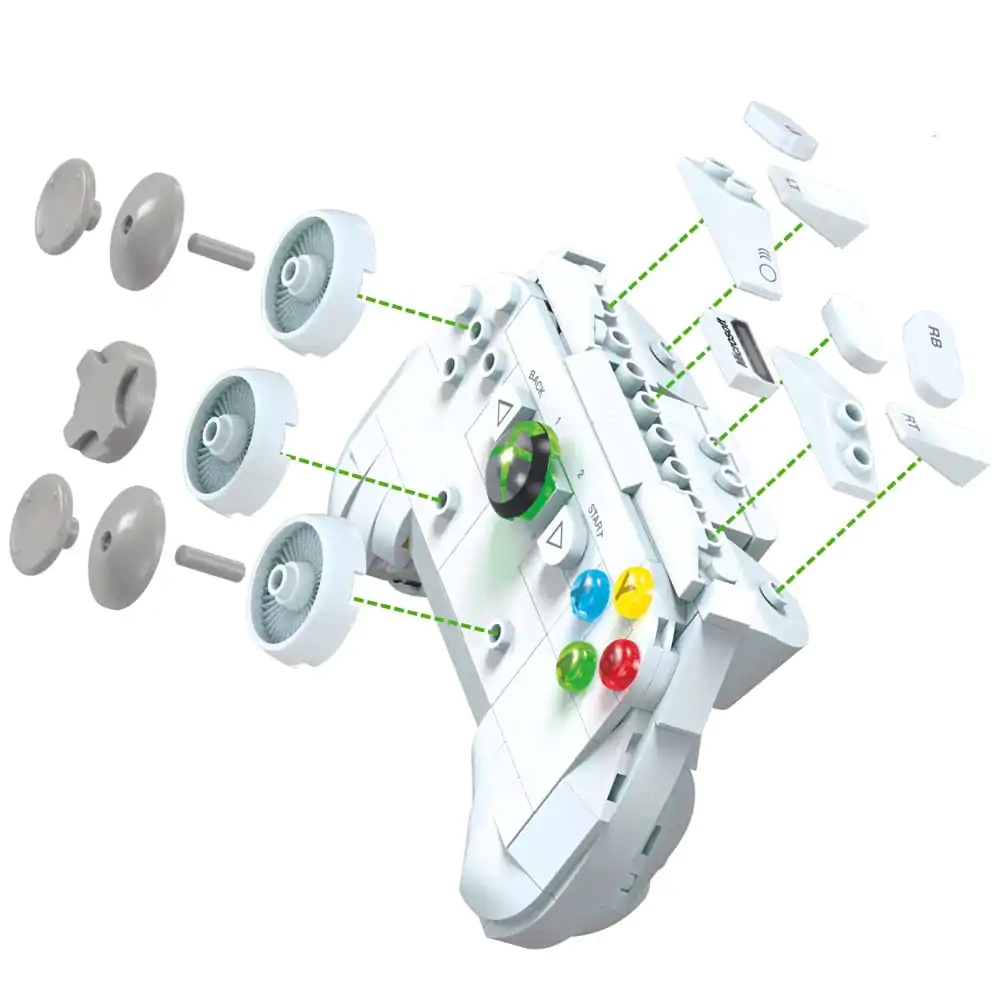 XBOX MEGA Bauset 3/4 XBOX 360 Konsole termékfotó