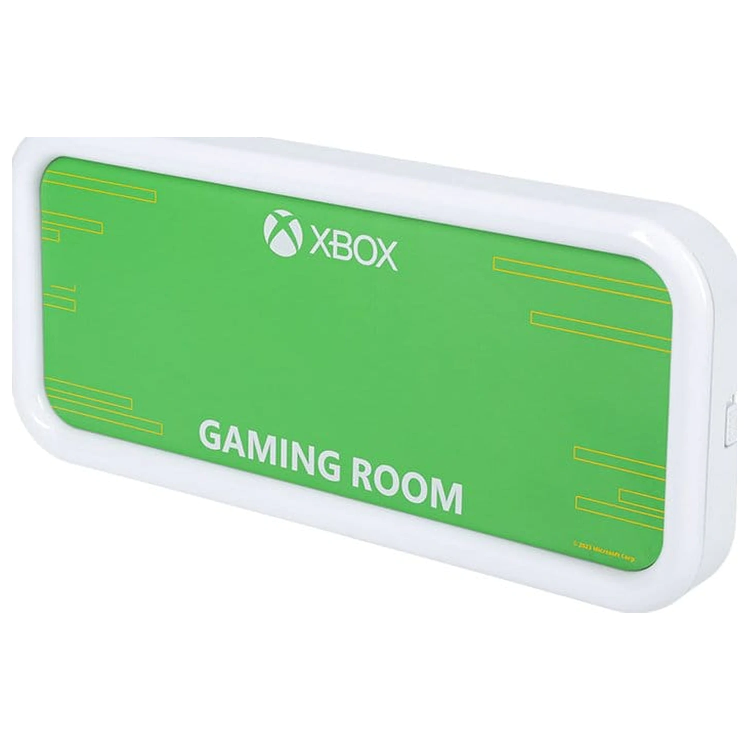 Xbox Wandlampe Leuchtendes Raumschild V2 Produktfoto
