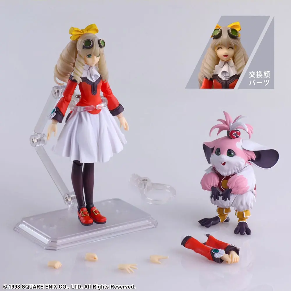 Xenogears Bring Arts Action Figur Maria Balthasar &amp; Chu-Chu 11 cm Produktfoto