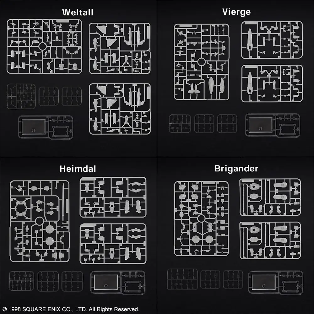 Xenogears Structure Arts Plastic Model Kits 1/144 Vol. 1 11 cm termékfotó