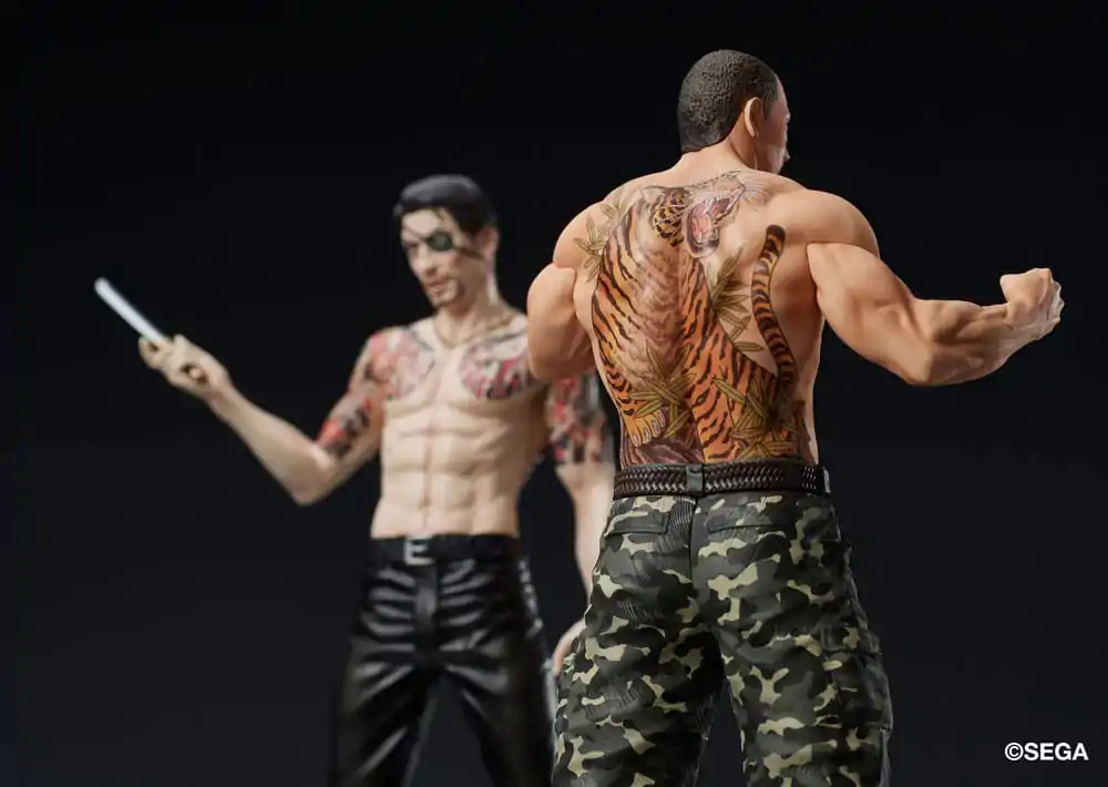 Yakuza: Like a Dragon Digsta PVC Statue Taiga Saejima Battle Style Ver. 18 Zentimeter Produktfoto