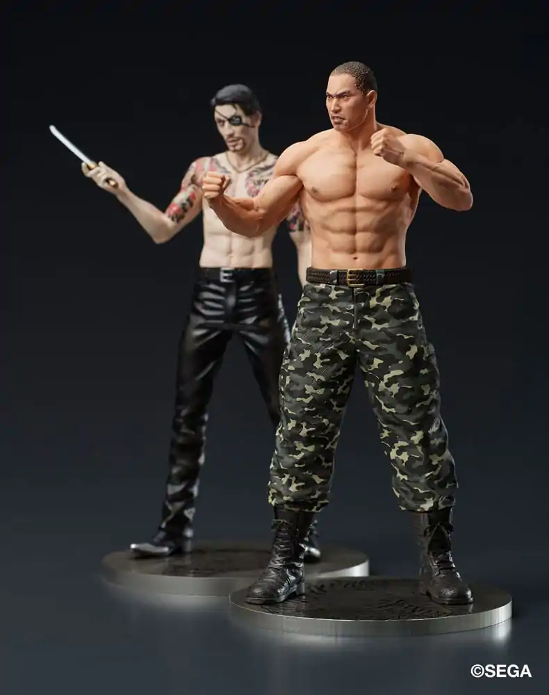 Yakuza: Like a Dragon Digsta PVC Statue Taiga Saejima Battle Style Ver. 18 Zentimeter Produktfoto