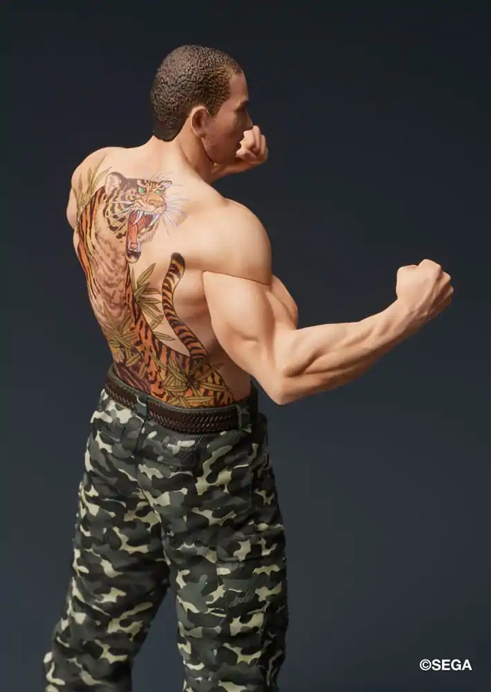 Yakuza: Like a Dragon Digsta PVC Statue Taiga Saejima Battle Style Ver. 18 Zentimeter Produktfoto