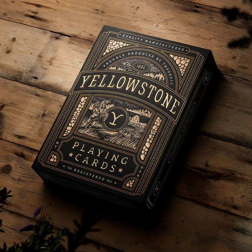 Yellowstone Spielkarten termékfotó